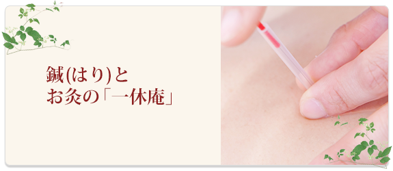 鍼（はり）とお灸の「一休庵」