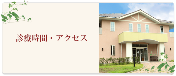 診療時間・アクセス